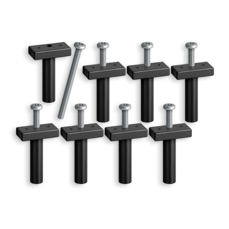 TRAC OUTDOORS TRAC Outdoors T10076 Isolator Bolts, 8 Pack 69061